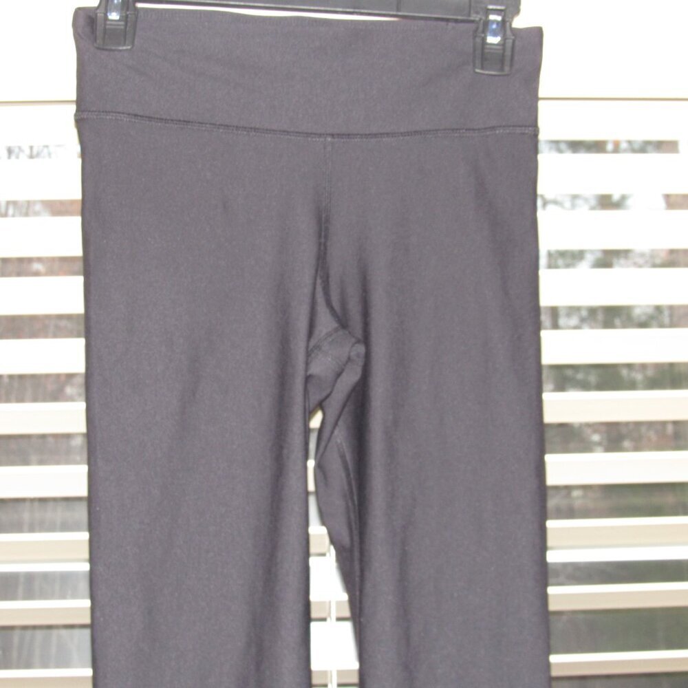Under Armour HeatGear Compression Leggings Black Reflective Running Tights SM - Picture 4 of 8